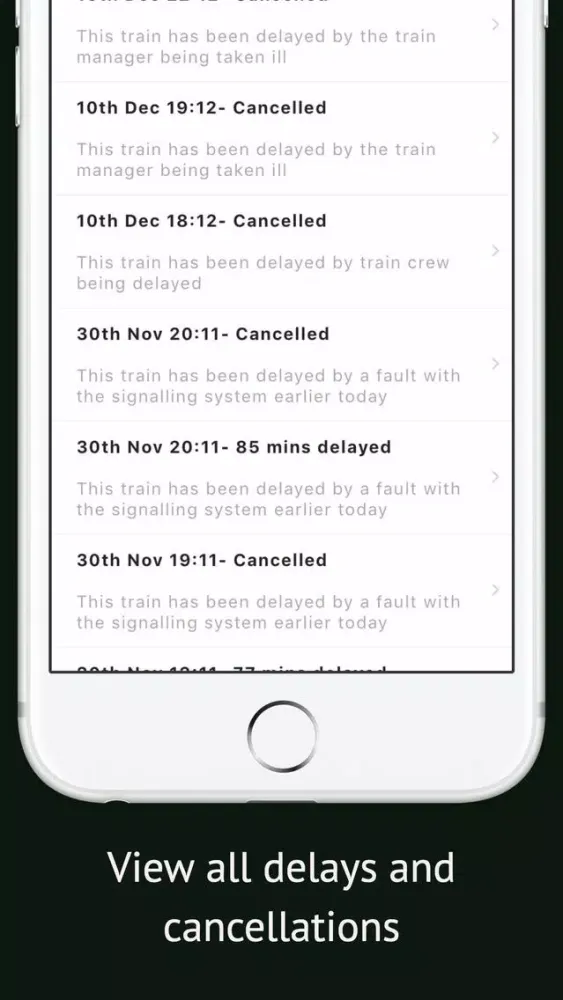 Captures d'écran de Hull Train Refunds