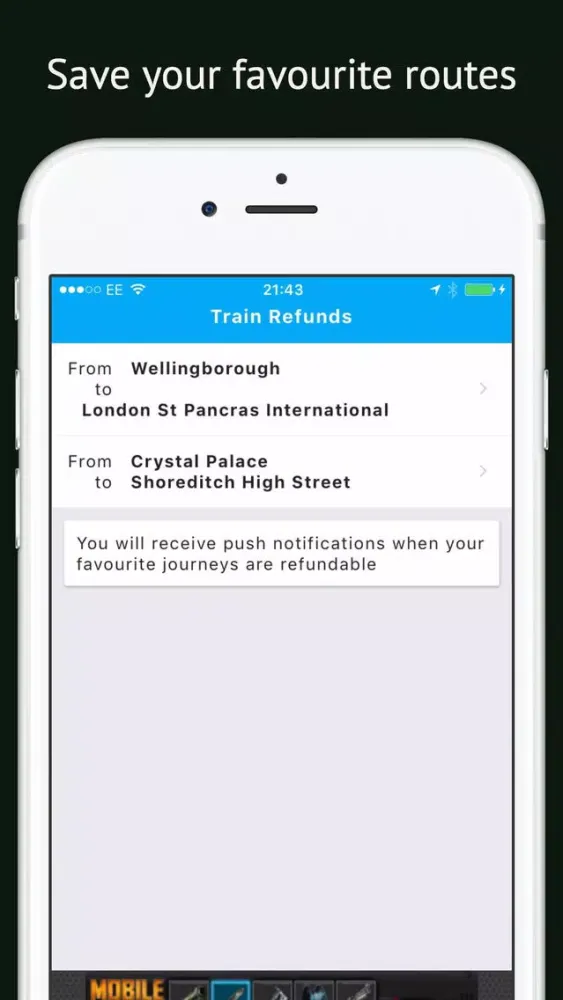 Captures d'écran de Hull Train Refunds