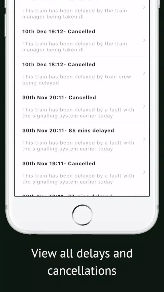 Capturas de pantalla de Southeastern Train Refunds