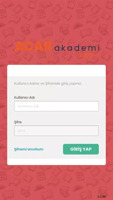 Acar Akademi Öğrenci Ekran Görüntüleri