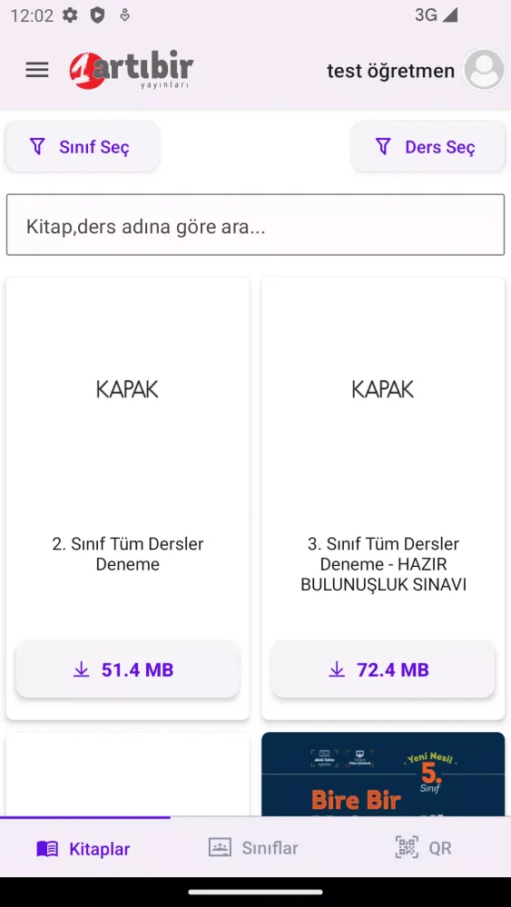 Screenshot di Artıbir Öğretmen + Kütüphane