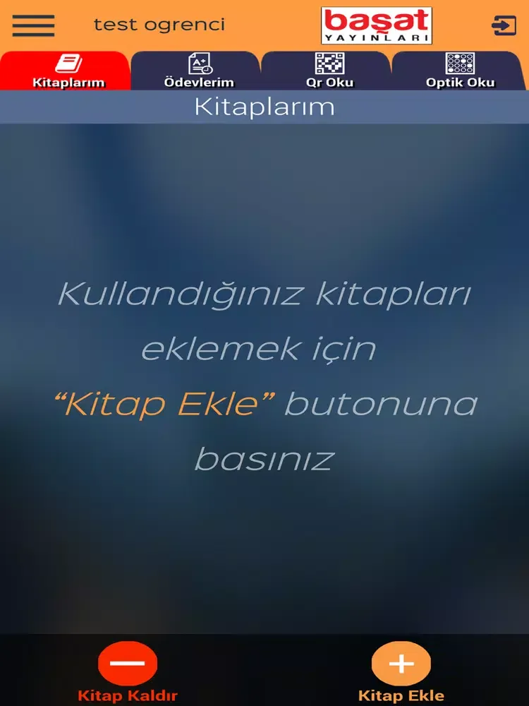 ภาพหน้าจอของ Başat Öğrenci iPad 