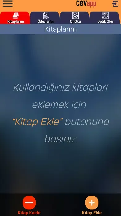 CevApp Öğrenci Ekran Görüntüleri