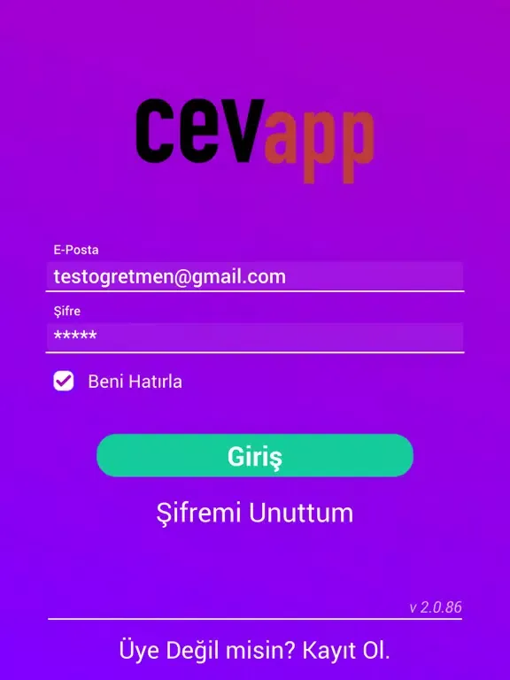 CevApp Öğretmen iPad 應用截圖