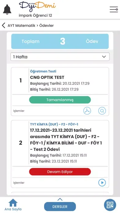 DijiDemi Öğrenci Screenshots