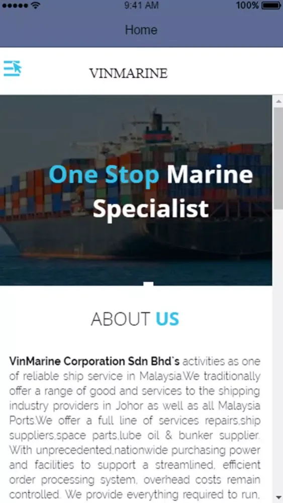Скриншоты VinMarine