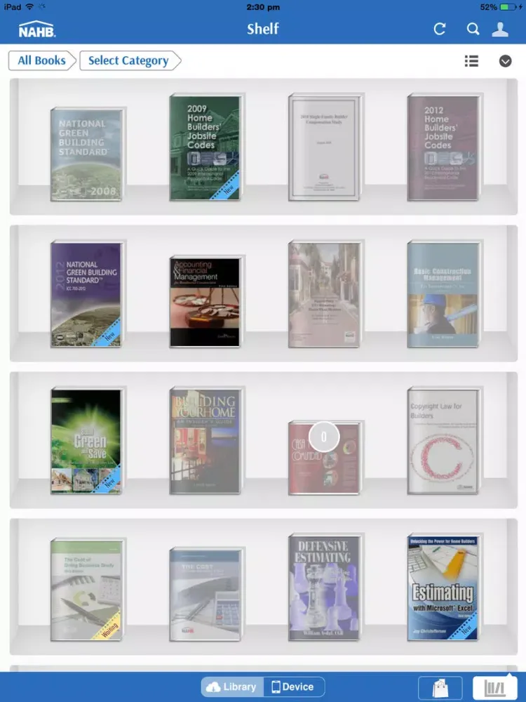 BuilderBooks iPad 应用截图