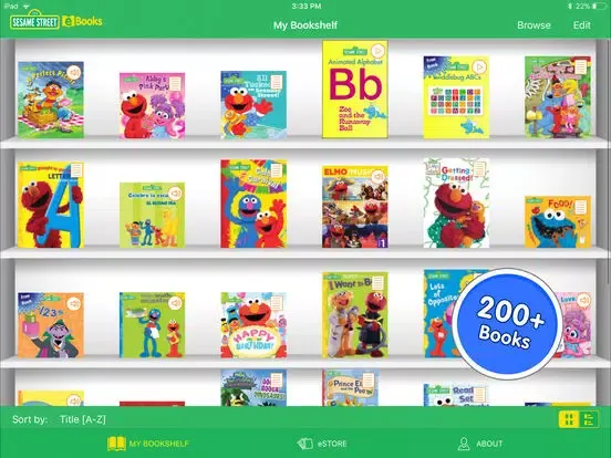 Screenshot di Sesame Street eBooks for iPad iPad 