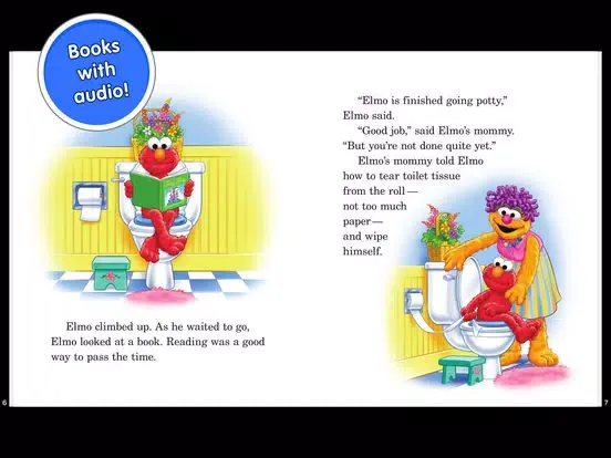 Screenshot di Sesame Street eBooks for iPad iPad 