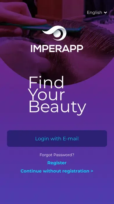 Capturas de tela do ImperApp