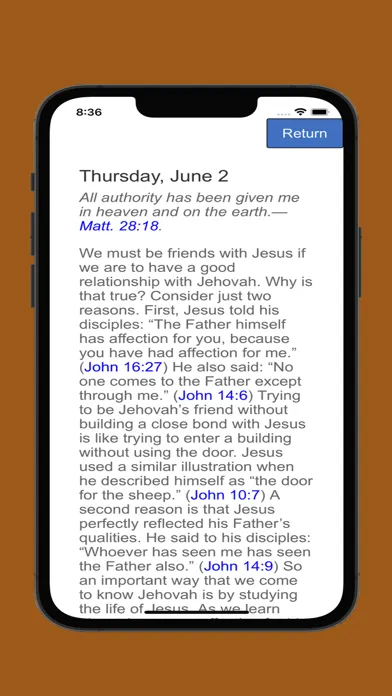 Capturas de pantalla de Examining the Scriptures