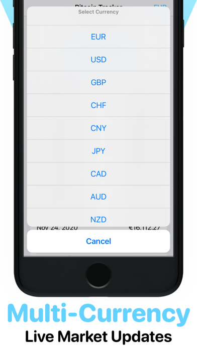 Captures d'écran de Bitcoin Ticker: 3D Live Widget