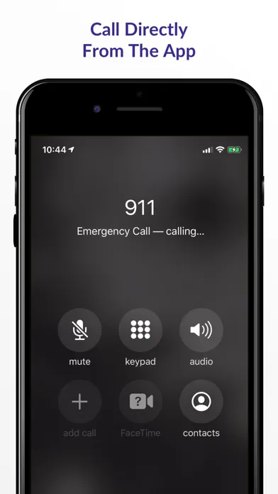 ภาพหน้าจอของ World Emergency SOS Numbers
