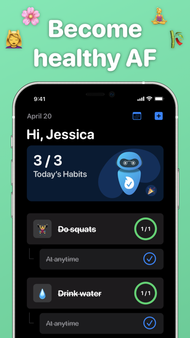 Benji · Quit Habits Tracker स्क्रीनशॉट