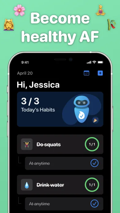 تصاویر Benji · Quit Habits Tracker
