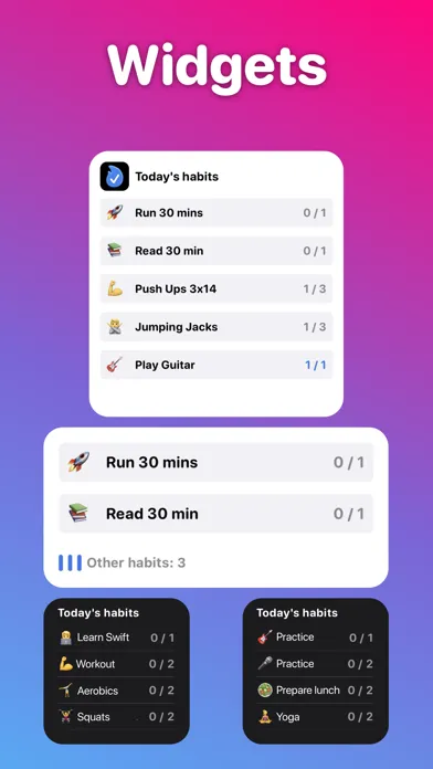تصاویر Benji · Quit Habits Tracker