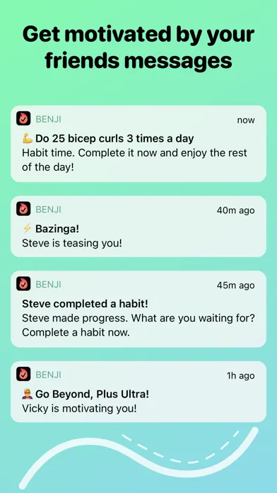 تصاویر Benji · Quit Habits Tracker