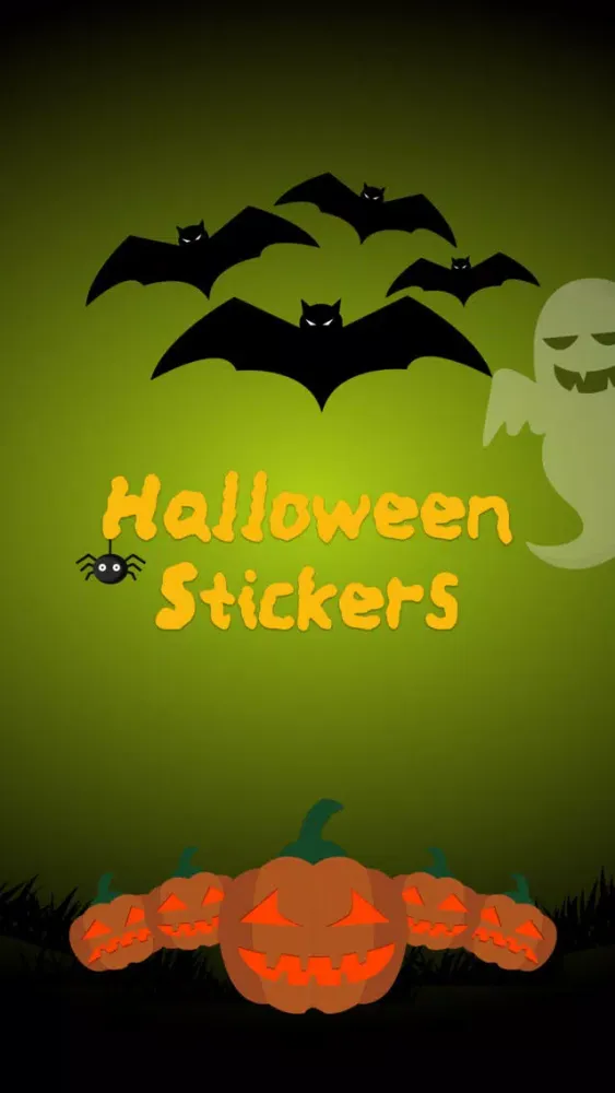 Captures d'écran de Awesome Halloween Stickers