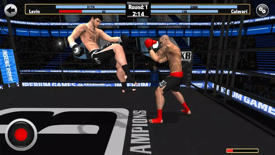Capturas de tela do Kickboxing - Road To Champion