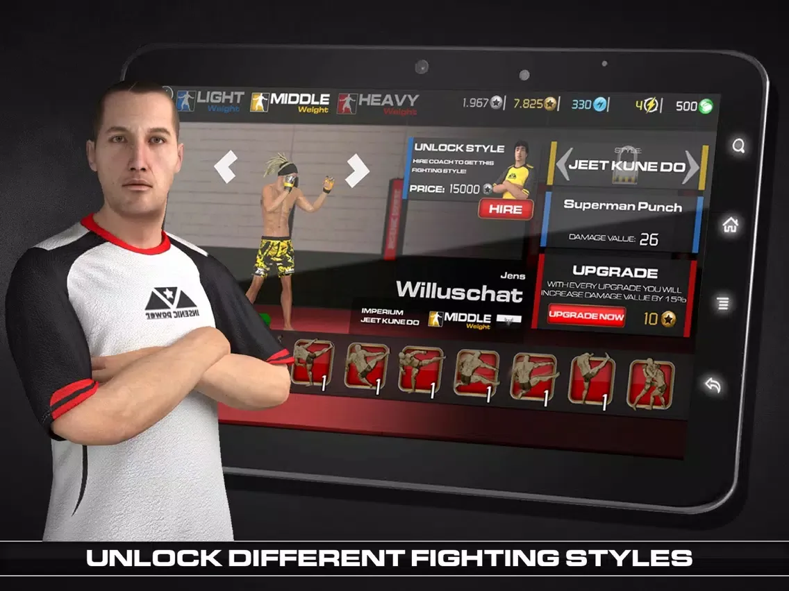 Capturas de tela do MMA Fighting Clash iPad 