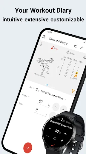Capturas de pantalla de Workout Tracker & Gym Plan Log