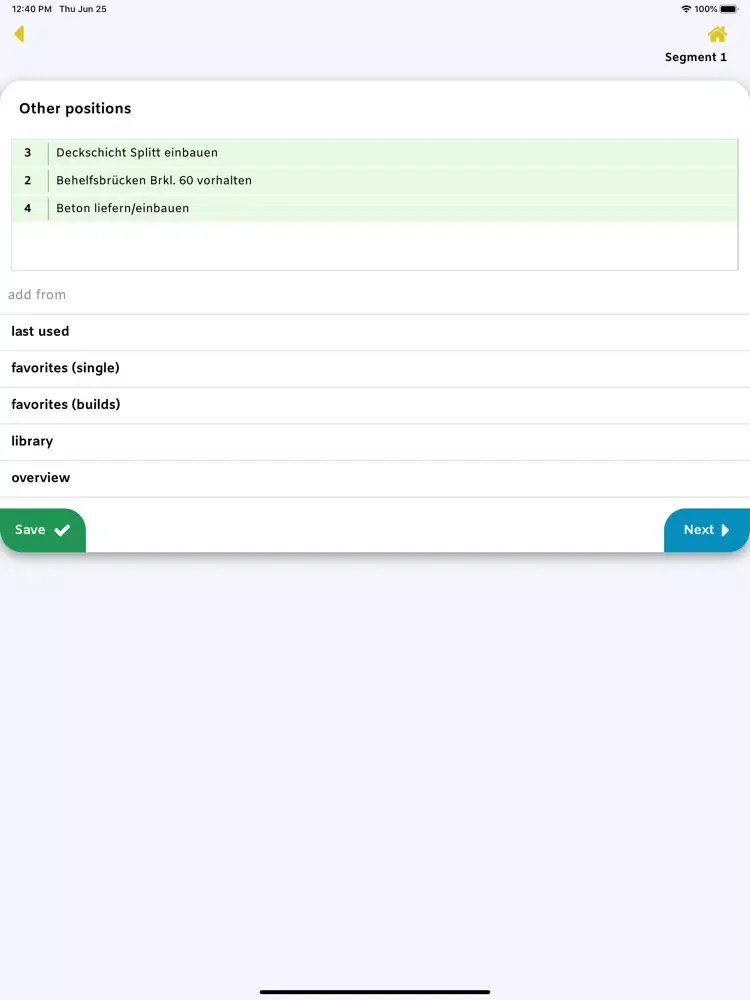INFRA 44 iPad  سکرین شاٹس