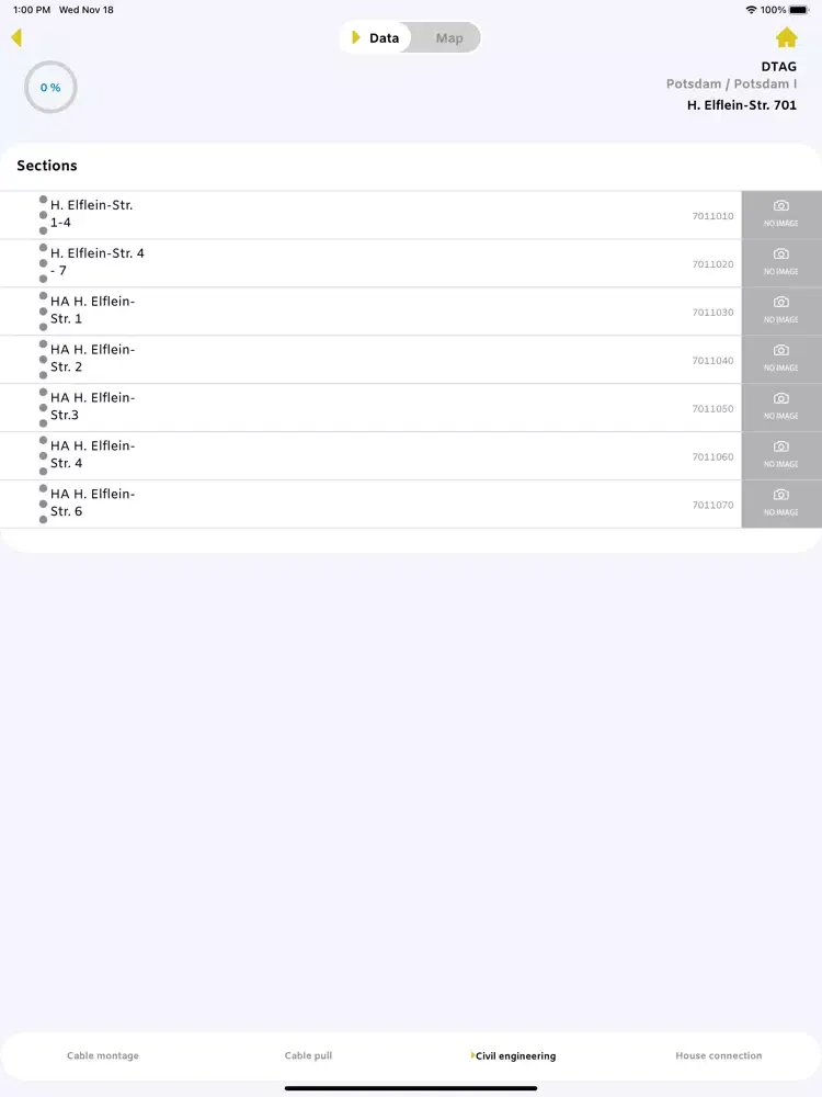 INFRA 44 iPad  سکرین شاٹس