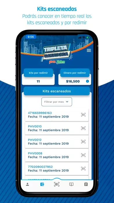 Zrzuty ekranu Tripleta Valeo