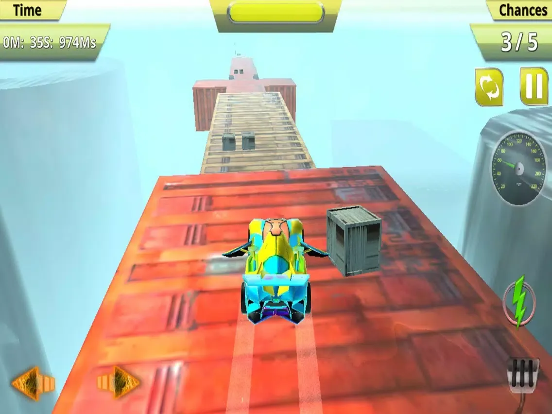 Impossible Car Racing : Stunts iPad  Screenshots