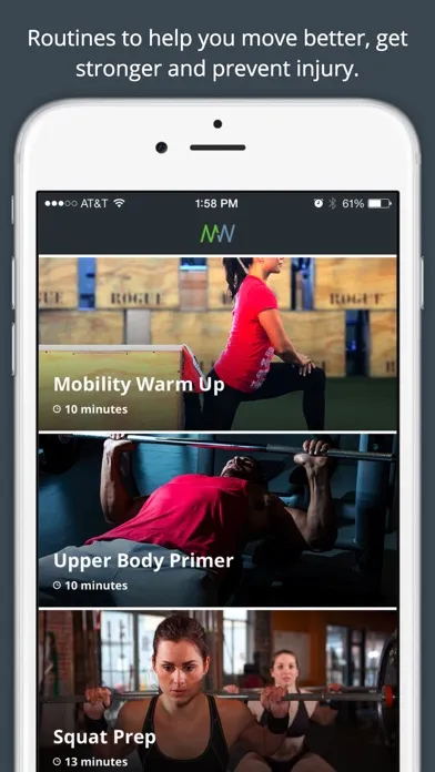 Captures d'écran de Move Well - Mobility Routines