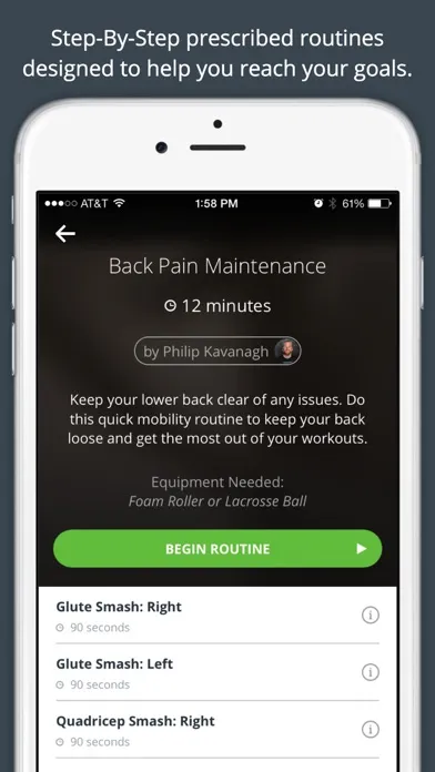 Captures d'écran de Move Well - Mobility Routines