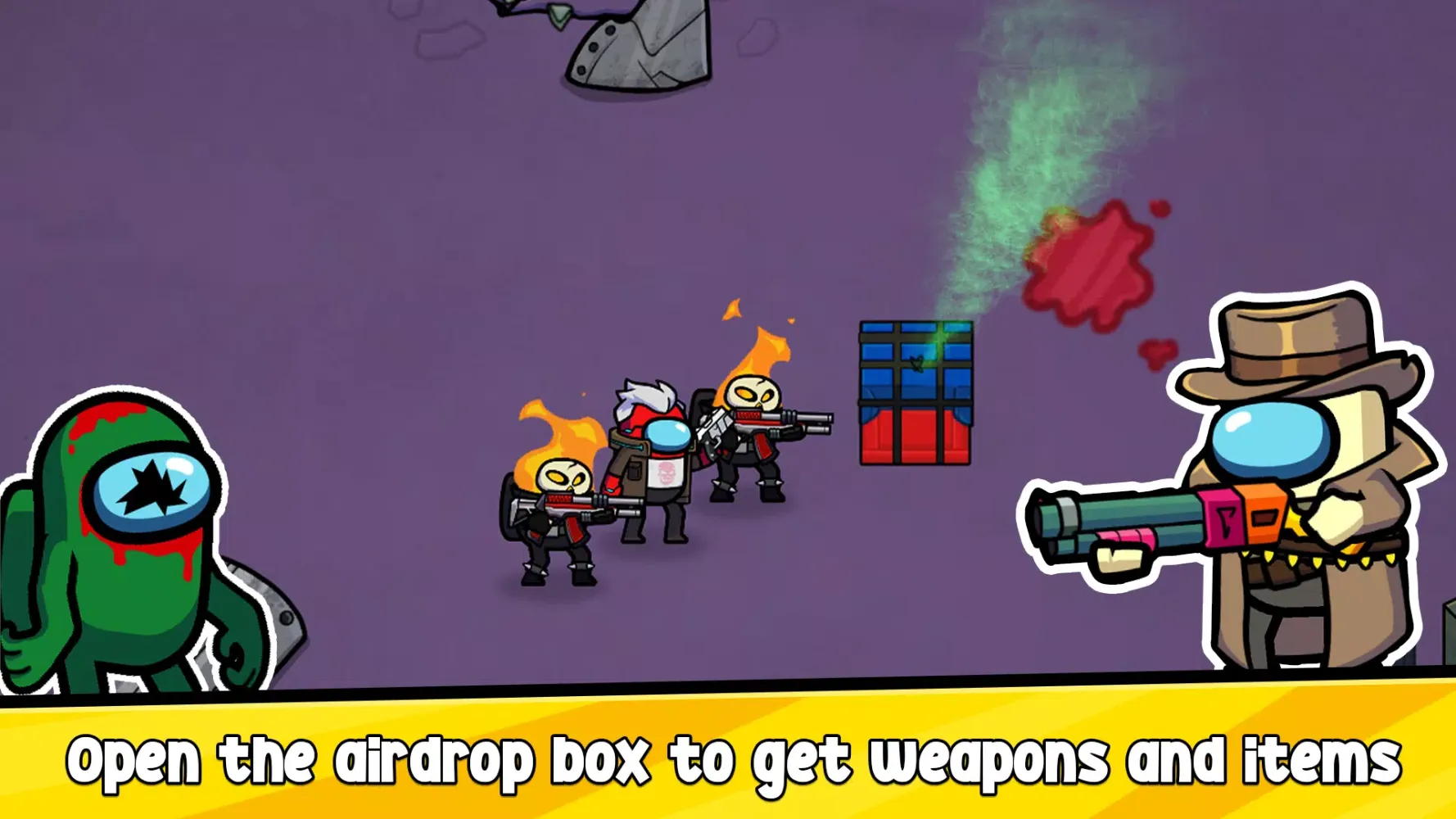 Tangkapan layar Impostors vs Zombies