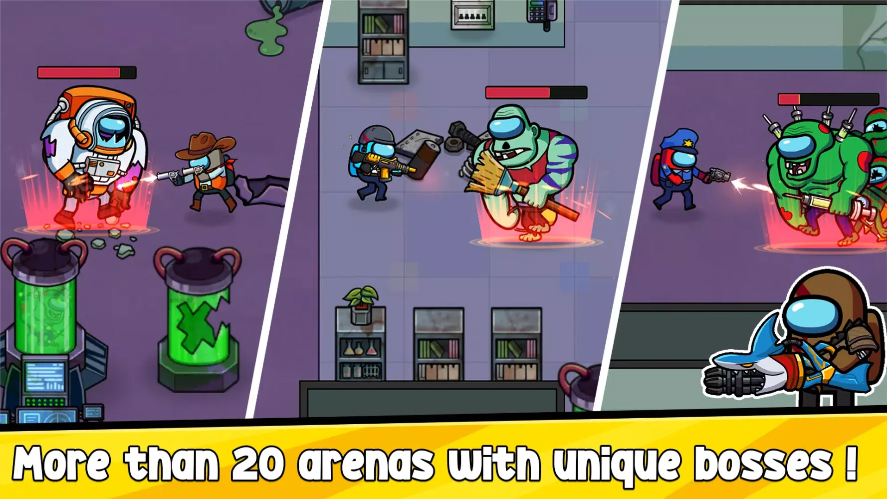 Tangkapan layar Impostors vs Zombies