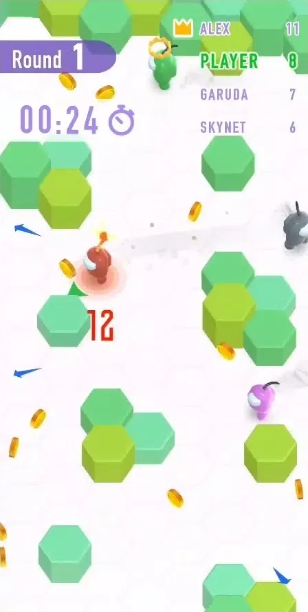 Boom.io－3D Hero Battle Arena स्क्रीनशॉट