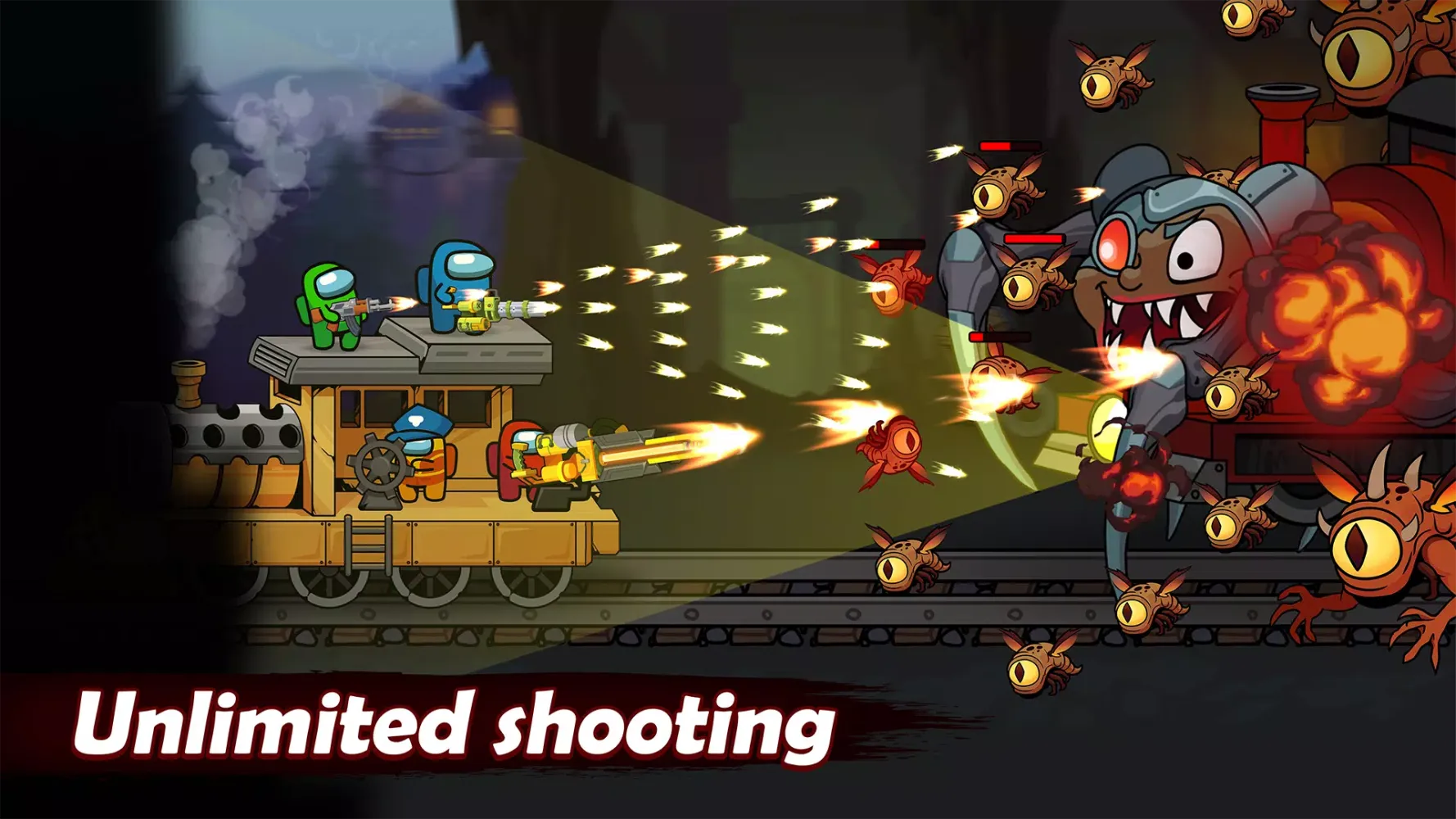 Impostor Shooter: Monster Run Ekran Görüntüleri