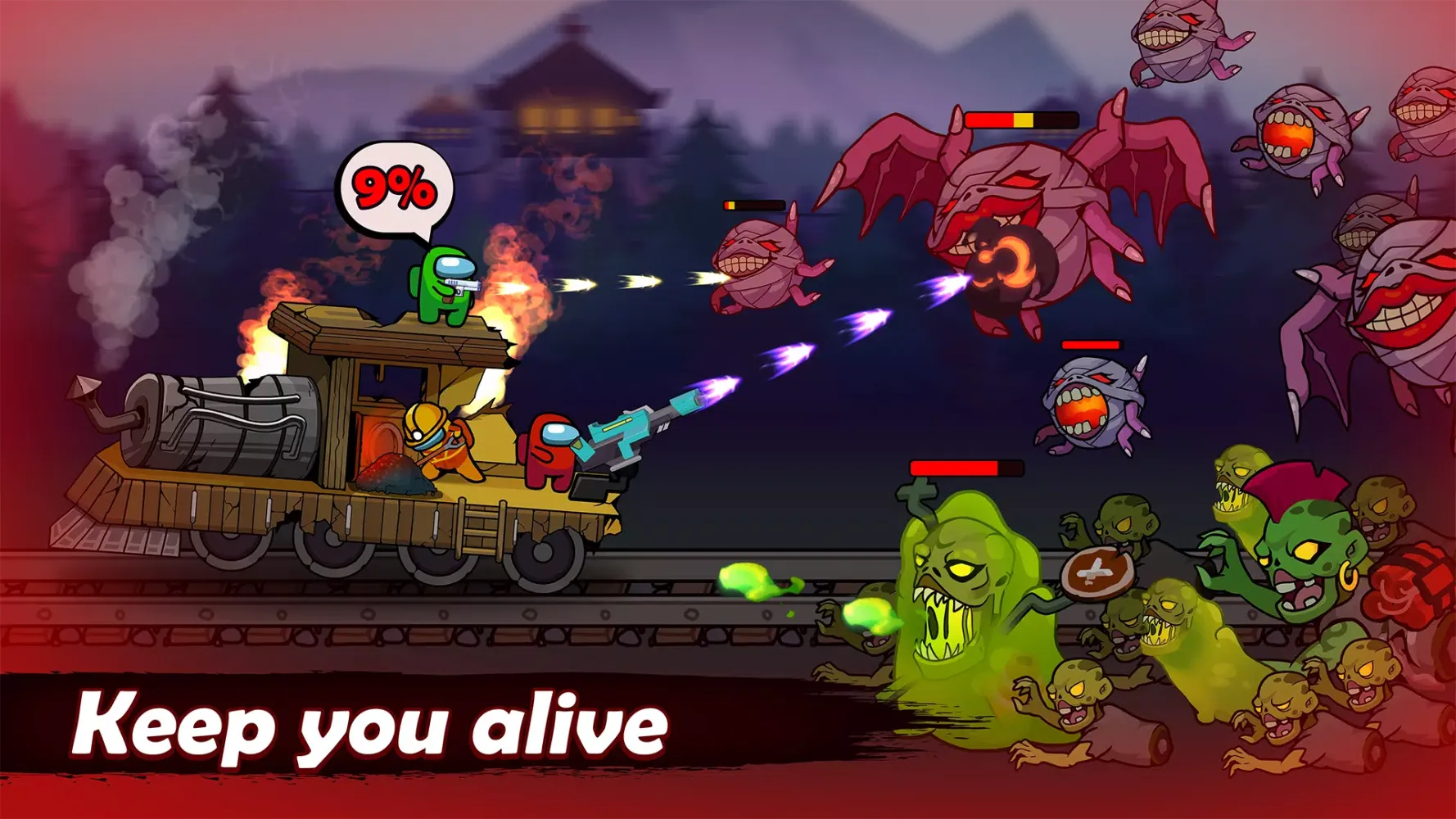 Impostor Shooter: Monster Run Ekran Görüntüleri