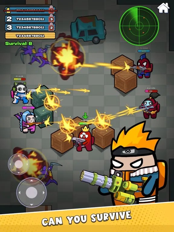 Impostor Battle: Survival iPad स्क्रीनशॉट