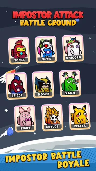 Impostor Battle: Survival स्क्रीनशॉट