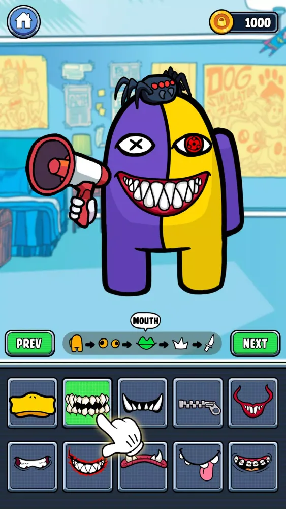 Zrzuty ekranu Impostor Makeover: Mix Monster