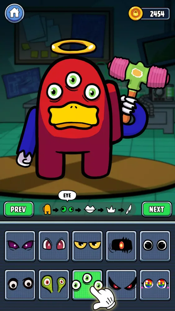 Zrzuty ekranu Impostor Makeover: Mix Monster