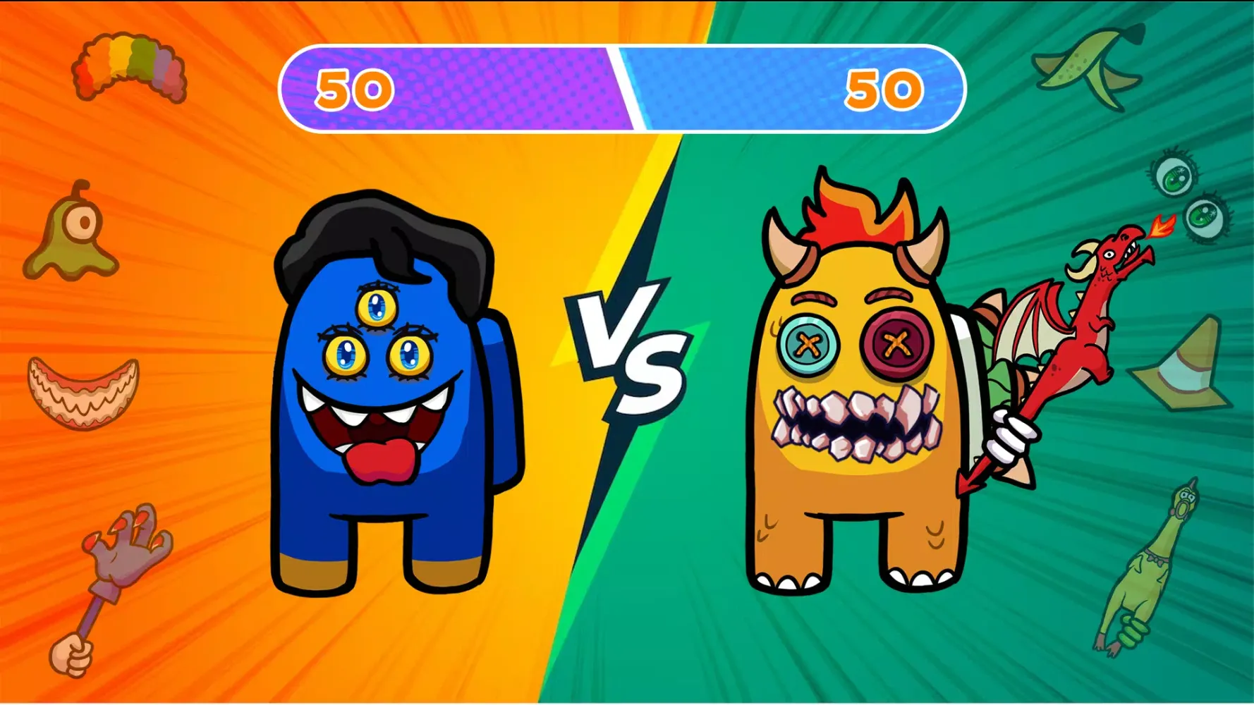 Zrzuty ekranu Impostor Makeover: Mix Monster