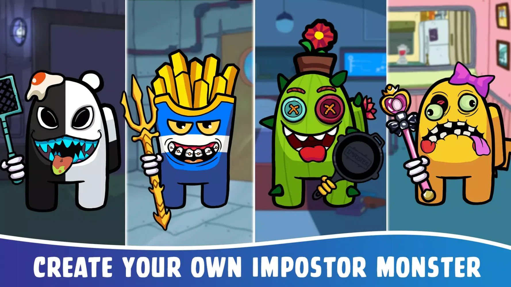 Zrzuty ekranu Impostor Makeover: Mix Monster