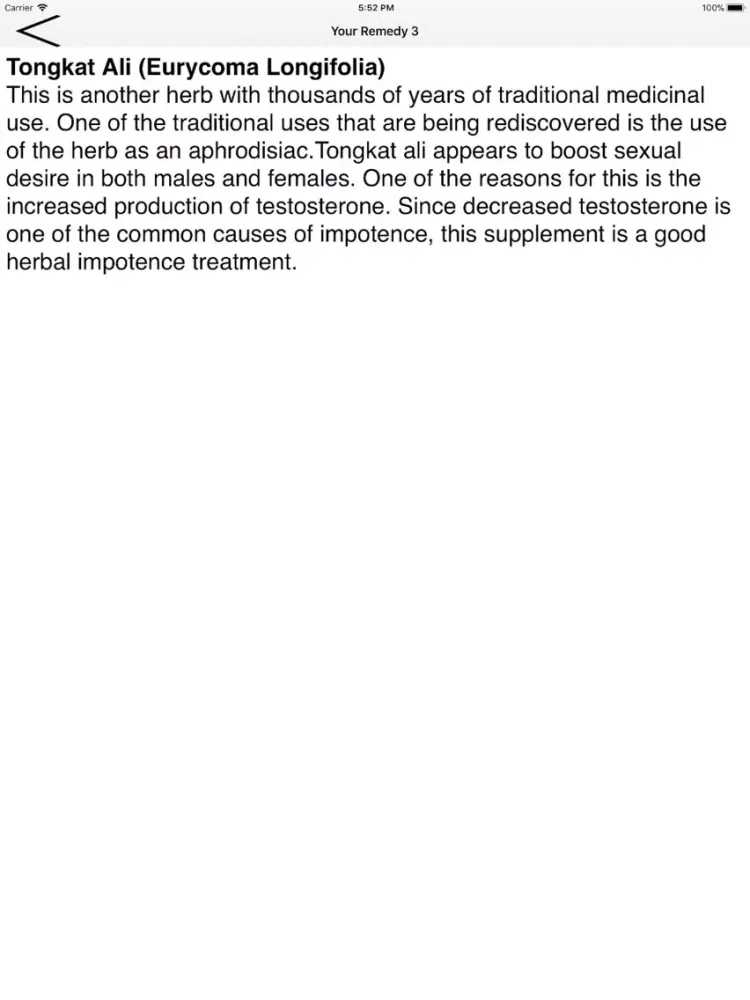 Impotence Help iPad  স্ক্রিনশট