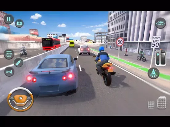 Modern Car Driving School 2021 iPad  স্ক্রিনশট