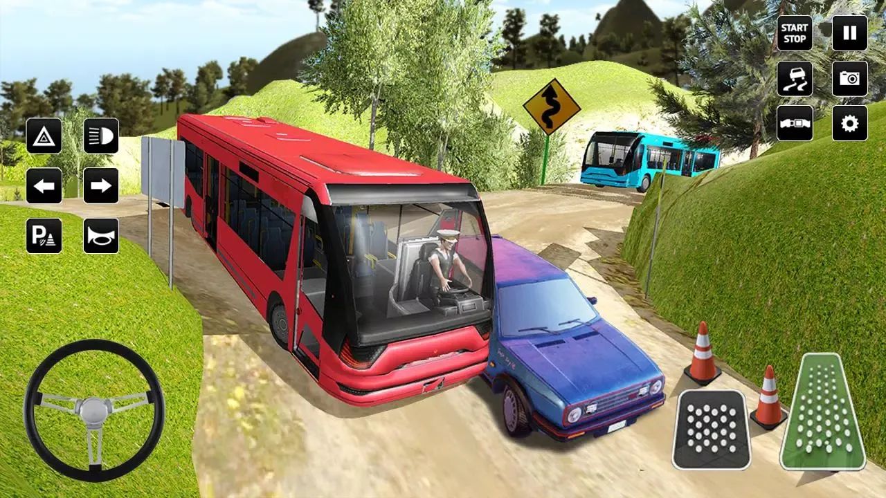 Zrzuty ekranu Off Road Bus Simulator Games