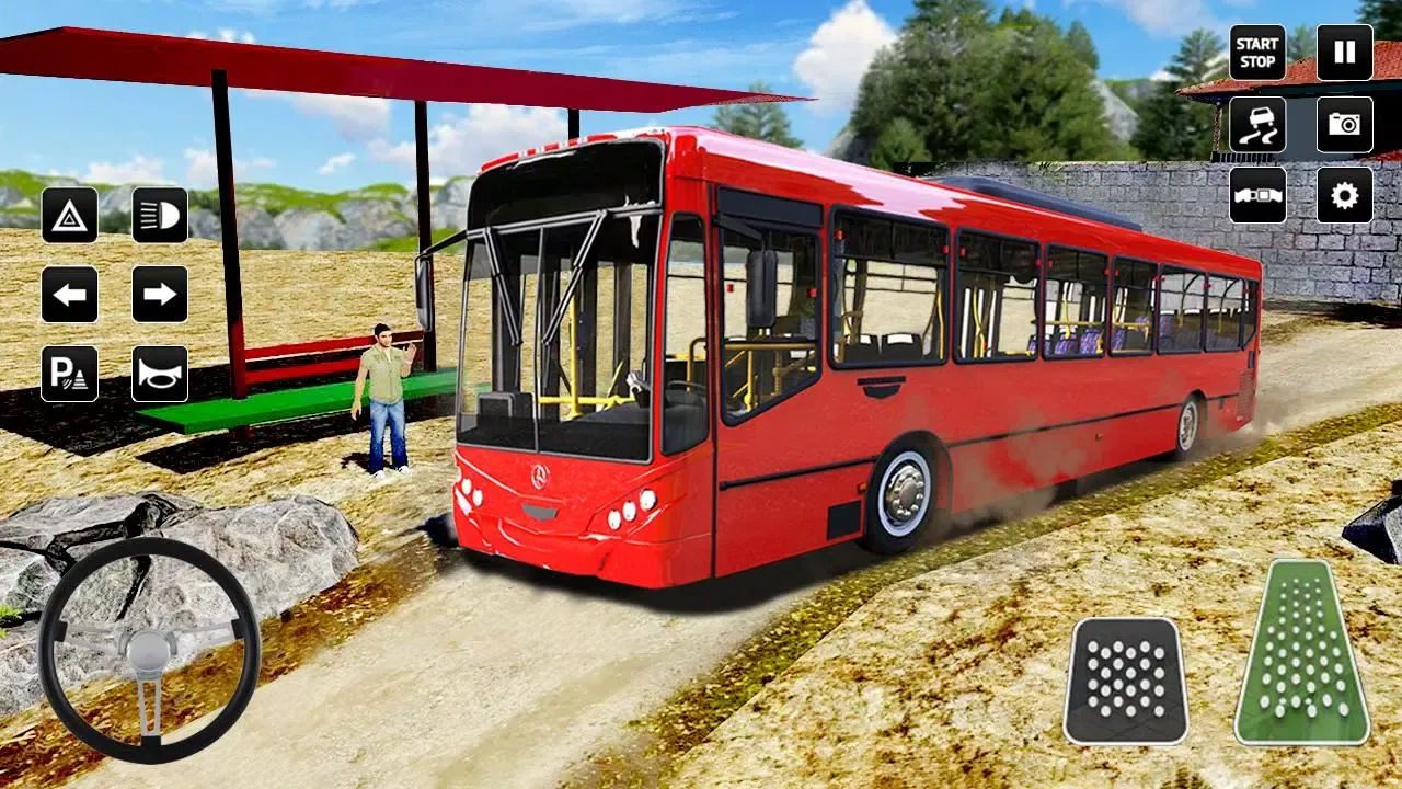 Zrzuty ekranu Off Road Bus Simulator Games
