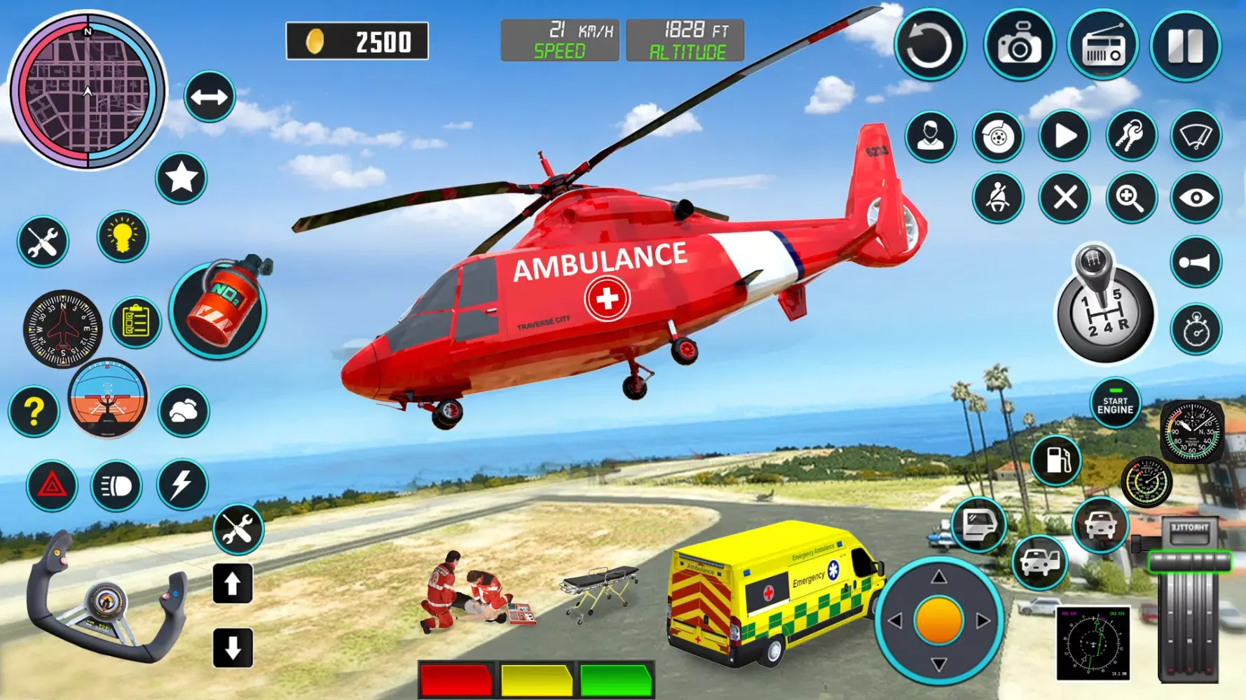 Heli Ambulance Simulator Game Screenshots
