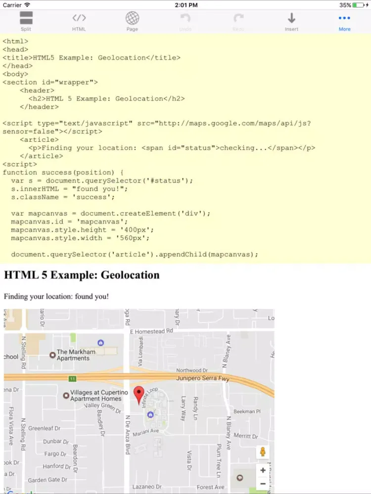 Nitro HTML iPad 应用截图