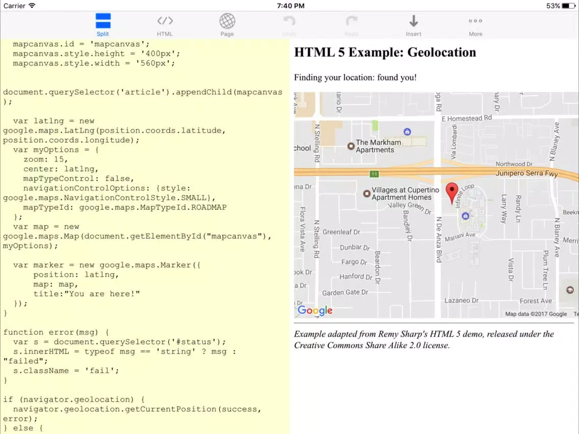 Nitro HTML Pro iPad 应用截图
