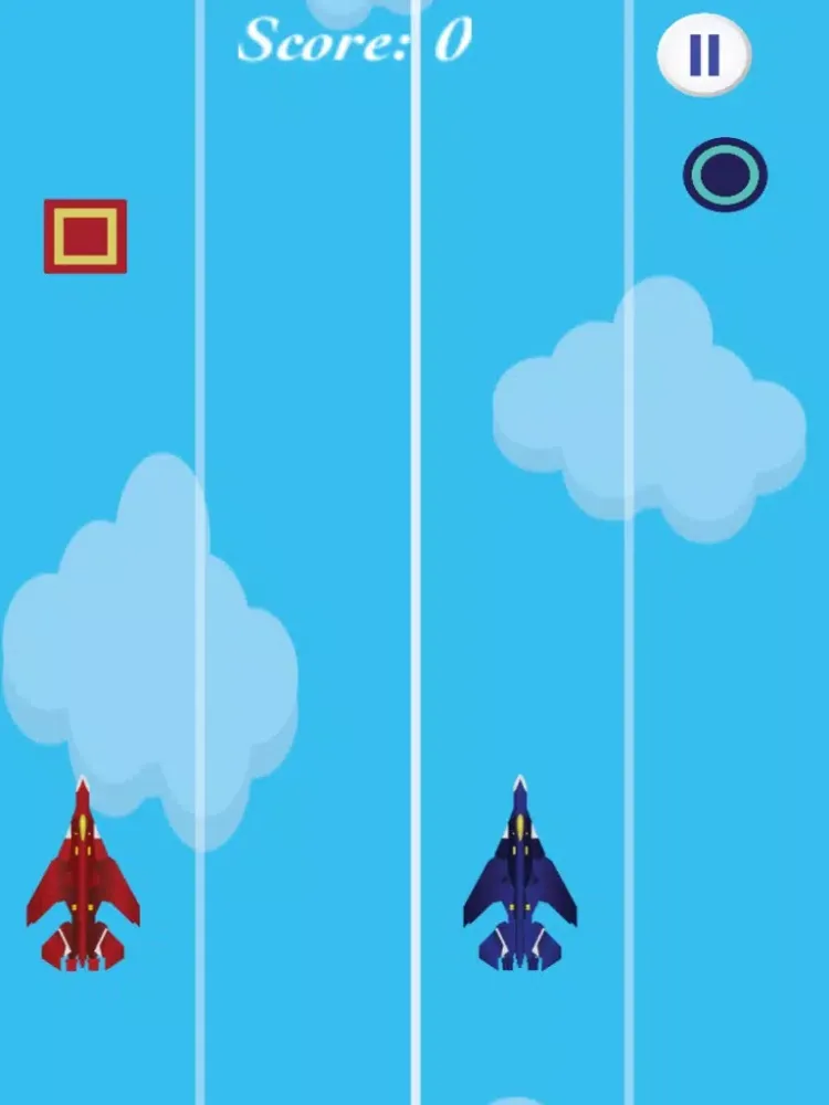 Tangkapan layar 2Jets iPad 